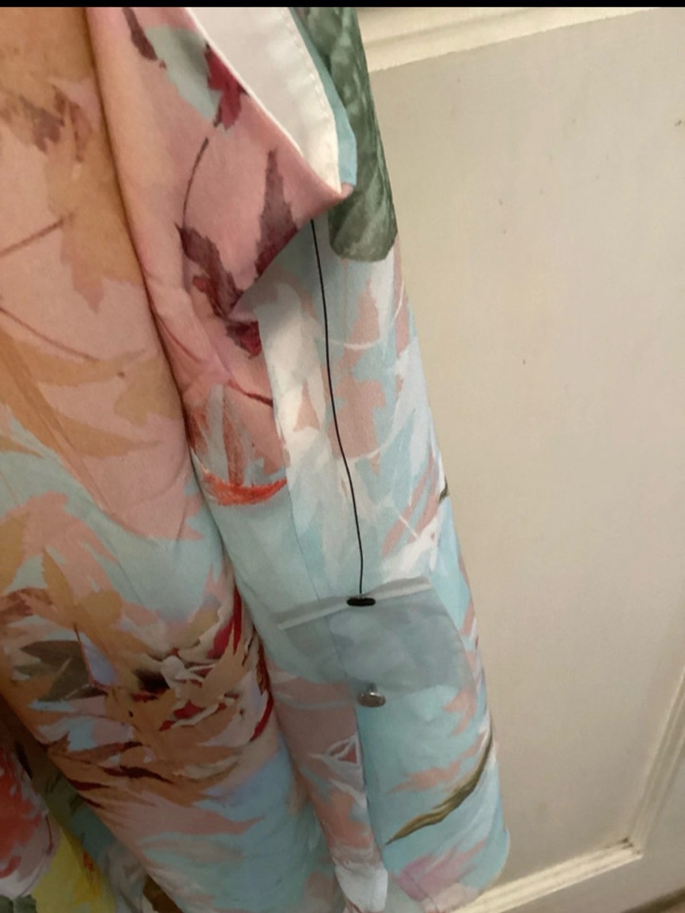Vince Camuto Pastel Floral Sleeveless Camisole in Light Blue - Picture 3 of 4